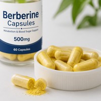 Capsules de supplément alimentaire à la cannelle de Ceylan et à la berbérine de qualité OEM ODM
