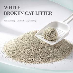 High-quality Bulk 5kg Spherical <b>Clay</b> cat Litter Agglomerated and Broken with Deodorizing Function Bentonite cat Litter - Product Image 1