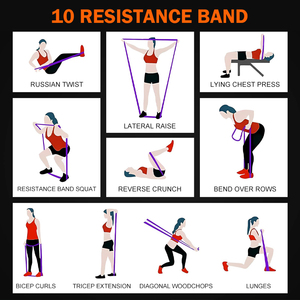 Bandes d'assistance PullUp Bandes d'entraînement pour hommes et femmes pour renforcer les muscles et le corps pour les entraînements à domicile Bandes <span class=keywords><strong>de</strong></span> résistance - Product Image 6