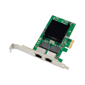 SUNWEIT ST725 PCIe X1 Dual Gigabit Ethernet Card JL82575 Chipset <span class=keywords><strong>2</strong></span> <span class=keywords><strong>ports</strong></span> 1000Mbps <span class=keywords><strong>carte</strong></span> <span class=keywords><strong>réseau</strong></span> - Product Image 2