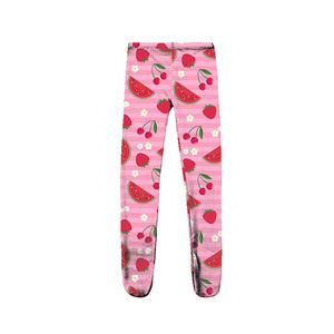 Nouveaux Leggings de Printemps pour Filles en Soie de Lait de Haute Qualité avec Imprimés, Leggings à Pieds Intégrés pour Enfants - Product Image 2