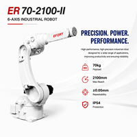 Robot industriel ER70 2100 II à 6 axes, charge utile de 70 kg, bras de robot à longue portée pour la manutention et l'assemblage