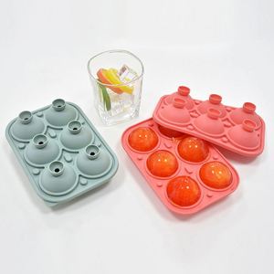 Molde de Silicona para Hielo, Libre de BPA, Fácil de Rellenar, 6 Cavidades Redondas, para Whisky, en Stock, Reutilizable, Apto para Congelador - Product Image 5