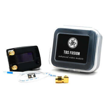 TBS FUSION 5.8G Dual Receiving Module for Drones Fat Shark Interface with Black Sheep /VAS Antenna Combination Black Color