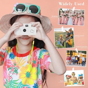 Appareil photo jetable 35 mm avec flash, à usage unique, mise au point fixe manuelle, en plastique, pour enfants, impression personnalisée, DVD 8K - Product Image 6