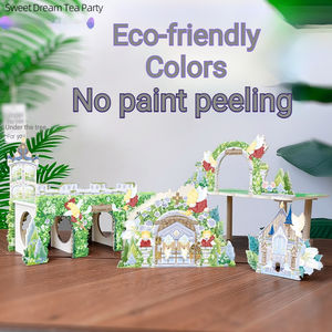 Diseño Original: Pintura que No se Descama, Exquisitamente Lijada, Escondite Multifuncional para Hámsteres Grandes - Product Image 4