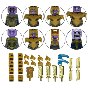 Bloques de Construcción de Superhéroes, Mini Juguetes de la Película <span class=keywords><strong>Thanos</strong></span>, Juguetes de Regalo, Sets de Bloques de Construcción para Niños - Product Image 1