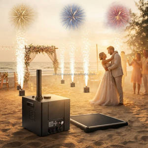 Machine à étincelles froides haute altitude avec télécommande DMX, étanche, <span class=keywords><strong>pour</strong></span> concerts, grands spectacles, événements extérieurs, fêtes et DJ - Product Image 1