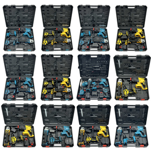 Ensemble d'outils électriques multifonctionnels populaires 5 pièces haute puissance 21V avec batterie rechargeable, comprenant clé à molette et jeu de clés mixtes 3 ou 4 pièces - Product Image 6
