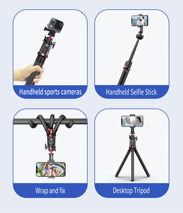 Mini bâton de selfie pliable, trépied extensible sans fil de Shenzhen, bâton de selfie portable avec télécommande sans fil - Product Image 2