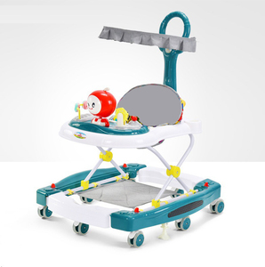 Girello Pieghevole per Bambini con Musica, Seggiolone per Bambini con Girello Regolabile, Girello Economico per Neonati - Product Image 6