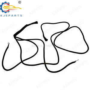 Cabo de Extensão Automotivo com Plugue de 2 Pinos e Terminal de Anel de Aterramento, Protegido por Tubo Corrugado Personalizado para Chicote de Fiação Automotiva - Product Image 2