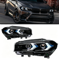 Accessoires de voiture pour BMW X5 F15 2014-2018, phares avant laser, nouveaux phares LED, feux de jour