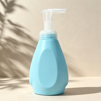 Bouteille mousseuse de 400 ml, distributeur de mousse en plastique, bouteille à pompe pour le nettoyage