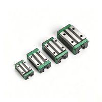 Nouveau rail de guidage HGH/HGW15 20 25 30 35 45CA, glissière domestique en acier inoxydable plaqué argent pour bloc de roulement CNC