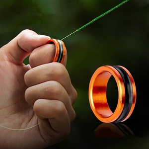 Wholesale Fishing Line Anti-Slip Rubber Ring Portable Pull Loop Aluminum Tackle <b>Tool</b> Equipment - Product Image 1
