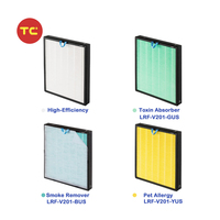 H13 Filter asli karbon aktif Filter Vital 200S-RF-SR LRF-V201-BUS untuk LEVOIT Vital 200S penghilang asap pembersih udara