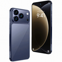 Harga Terjangkau Ponsel 6.9 Inch Pro Max 17, Smartphone 4G 5G 12GB+1TB Sistem Android Dual Sim Kamera 64MP Pro Max