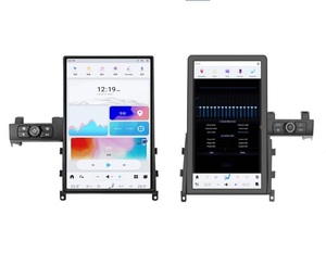 Système d'écran Android vertical Tesla UPSZTEC LHD RHD 14,4 pouces, lecteur vidéo de voiture GPS DVD spécial pour <span class=keywords><strong>Nissan</strong></span> GT-R <span class=keywords><strong>GTR</strong></span> R35 2008-2017 - Product Image 2