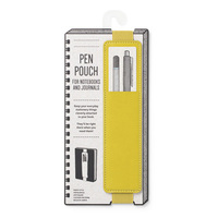 Pochette portable pour stylo de lecture, cadeau créatif britannique, porte-stylo, rangement à sangle pour articles littéraires, journal créatif en PU, facile à retrouver et à ne pas perdre, cadeau