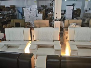 Fauteuil de massage électrique coloré pour pédicure, avec fonction de pétrissage et bain de pieds, haut de gamme pour salon de manucure et soins des pieds - Product Image 4