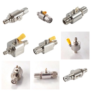 Parafoudre à tube à décharge gazeuse en laiton, protection contre les surtensions, interface connecteur femelle TNC, 90V, 50 Ohm - Product Image 1