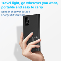 Portable 10000mAh Charge Rapide Portable Power Bank LED Affichage Numérique Type-C PD 18W Portable Power Bank
