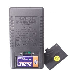 Multimètre numérique portable Shengce DT-830B noir, facile à utiliser, qualité garantie, piles <span class=keywords><strong>9V6F22</strong></span>, AC 200-750V, DC 200mV-1000V - Product Image 2