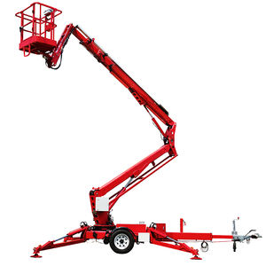 Canada Amerikaanse Standaard 10-24M Hydraulische Telescopische Kersenplukker Elektrische Manlift Trailerbare Trekgiek Lift Met Ce - Product Image 3