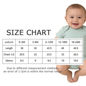 Großhandel Unisex Baby-Bodysuit aus 100% Bio-Baumwolle mit Schlupfausschnitt, unifarben und kurzärmelig - Product Image 5