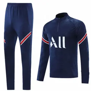 Jacket 21-22 autumn and winter AJ long-sleeved training suit football appearance team uniform suit