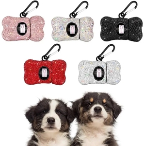 INS <span class=keywords><strong>Bling</strong></span>-Bolsa de residuos para perros y gatos, dispensador de correa para mascotas, bolsas de residuos para perros con Clip de mosquetón de Metal - Product Image 3