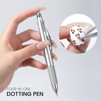 Stylo à points pour nail art, outils de nail art en forme de stylo à bille, kit de manucure pour le dessin de points, pour la maison et le salon