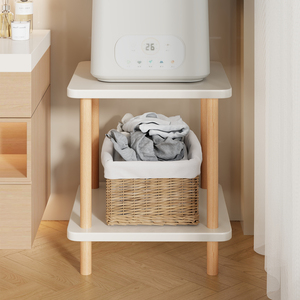 Étagère de rangement double couche pour lave-linge Autonomy 60x70cm, autoportante, pour salle de bain ou buanderie - Product Image 1