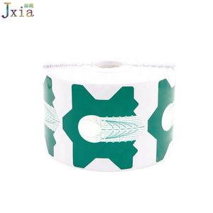 Personalizado verde doble fuerte papel grueso <span class=keywords><strong>uñas</strong></span> acrílico esculpir <span class=keywords><strong>Kit</strong></span> constructor Gel doble papel de aluminio formas de <span class=keywords><strong>uñas</strong></span> - Product Image 2