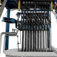 Décanteurs de cristal, pour tige de cuivre sans oxygène, montante, pour machine de moulage en continu