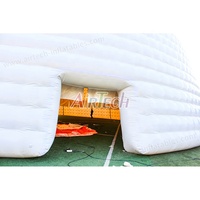 Dôme gonflable géant d'igloo de 30m tente d'igloo gonflable étanche à l'air dôme gonflable de hangar dôme d'air gonflable à vendre