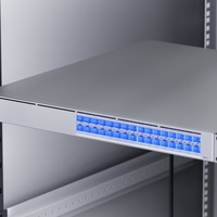 Nouveau commutateur réseau géré UBNT UniFi USW-Pro-XG-Aggregation, 32 ports, capacité de 1,6 Tbps, taux de transmission de 10/100/1000 Mbps, 1 an