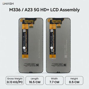 Display LCD TFT In-cell da 6,5 pollici compatibile con SHASH per A326 5G, con telaio di ricambio, certificato CE RoHS, 1 anno di garanzia - Product Image 1