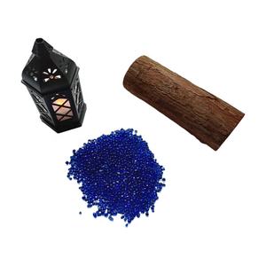 Fabrikverkauf Industriegebäude Außen-Schwimmbad Badezimmer 2-4MM Kobaltblaue Dekorative Glasperlen Farbige Glassteine 3 - Product Image 5