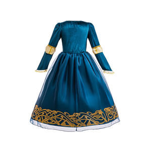 Nuevo Vestido de Disfraz de Merida Inspirado en Brave para Mujer, Vestido de Princesa, Traje de Cosplay, Conjuntos de Actuación - Product Image 4
