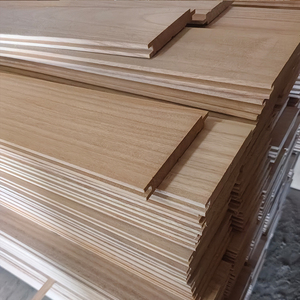แผ่นไม้สนแท้สำหรับตกแต่งพื้นไม้ พร้อมร่องและขอบตกแต่ง - Product Image 5