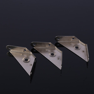 Iron <b>Corner</b> <b>Bracket</b> 5 Mm Thickness Polished Surface Standard Triangle <b>Bracket</b> <b>For</b> Furniture Connection - Product Image 3
