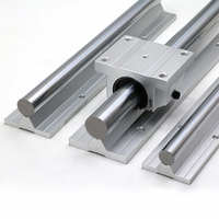 Glissières linéaires en aluminium de système de rail de glissière linéaire de TBR