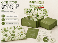 Boîte d'expédition personnalisée pour barres de thé vert matcha, impression couleur intégrale intérieure et extérieure, boîte d'expédition de luxe en carton ondulé à ouverture facile avec fermeture éclair
