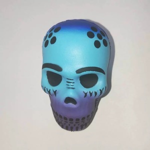 Nouvelles décorations créatives pour jouets, ornements suspendus, crânes mignons à rebond lent, jouets Halloween moelleux et effrayants - Product Image 6