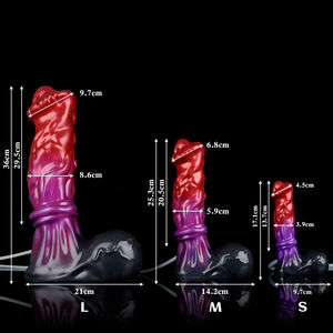 Grote Dieren Haan Spuitend Paard <span class=keywords><strong>Dildo</strong></span> Met Zuignap En Testikels <span class=keywords><strong>Dildo</strong></span> Voor Clit Vaginale <span class=keywords><strong>Anal</strong></span> Stimuleren Seksspeeltjes - Product Image 6