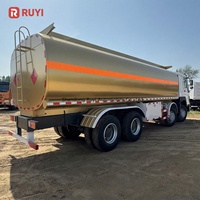 Camión Cisterna de Combustible de Segunda Mano Sinotruck Howo 8x4 de 30 Metros Cúbicos, Camión Cisterna de Gasolina y Petróleo con Capacidad de 25000 Litros en Venta