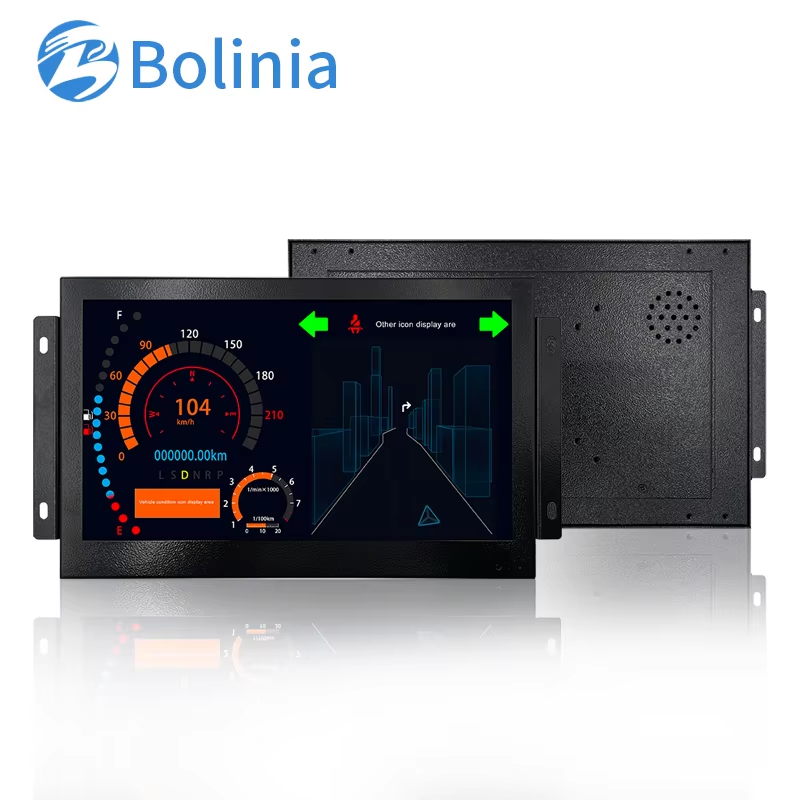 11.6 Inch IPS 1366*768/1920*1080 VGA AV BNC Resistive Touchscreen Metal Case USB DVI Open Frame Embedded Industrial Monitor
