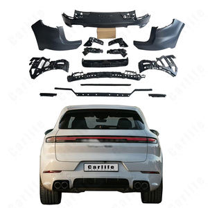 Kit carrosserie pare-chocs haute performance et <span class=keywords><strong>prix</strong></span> pour Porsche <span class=keywords><strong>Cayenne</strong></span> 9Y0.2 2024-Changer pour TurboS Look Like avec embout d'échappement. - Product Image 5